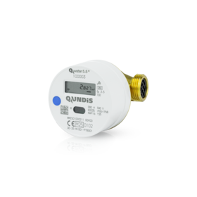 Q water 5.5 R Contatore elettronico dell'acqua a vite 130mm