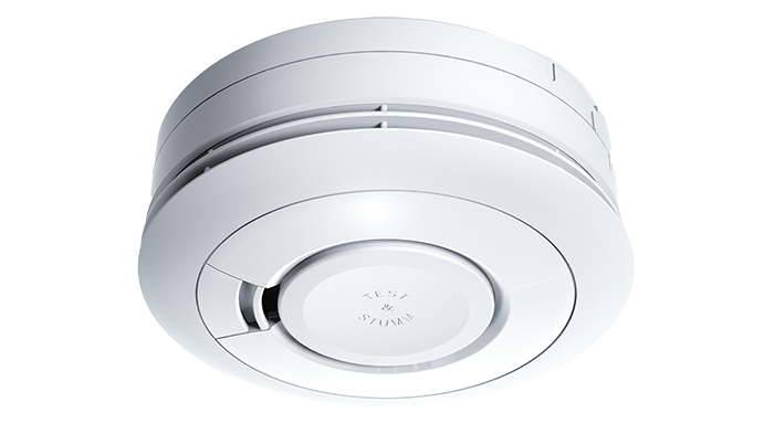 [Translate to Italiano:] Product picture of QUNDIS smoke alarm Ei650i