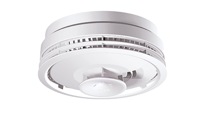 [Translate to Italiano:] Product picture of QUNDIS smoke alarm Ei6500-OMS