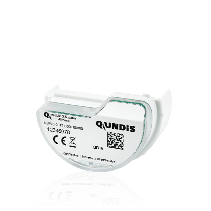 QUNDIS radio add-on module Q module 5.5 water Allmess